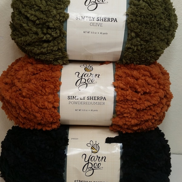 Simply Sherpa Yarn Etsy