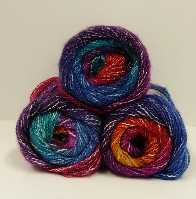 Sale Lot of 1Skein New Knitting Yarn Chunky Colorful Hand Wool Wrap Scarves 34