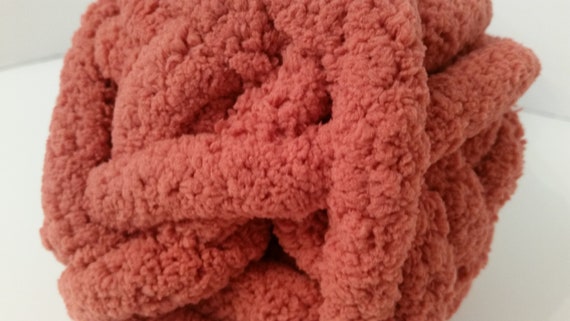 Yarn Bee Eternal Bliss Yarn 8 oz Jumbo Lot of 2 Skein 100% Polyester Light  Pink