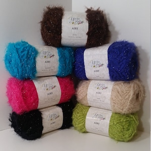 Airy Nylon Yarn Bee, 3.5oz, Bulky 5: Glistens