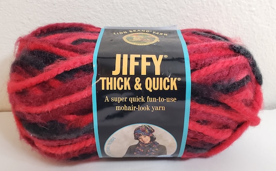 1 Skein 5 Skeins Available, 2 Dye Lots Lion Brand Jiffy Thick & Quick Yarn,  Ozarks, 5oz/140g, 84y/76m, Acrylic, Machine Wash/dry -  Canada