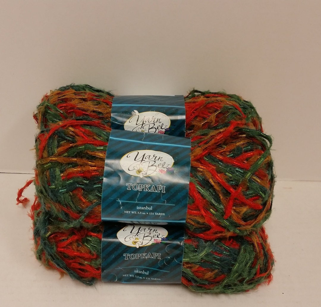 Topkapi Yarn Bee: Istanbul Color, Polyamide Blend - Etsy
