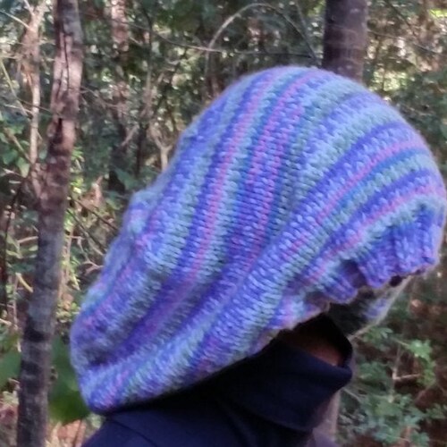 Knitted Adult Slouchy Beanie Hat and Scarf Set in Pink, Lavender, Green, Blue offers and White, Unique Hat