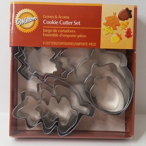  Ann Clark   Cookie cutter   8,9 cm   US metallo placcato in acciaio Grande Acorn Cookie cutter  