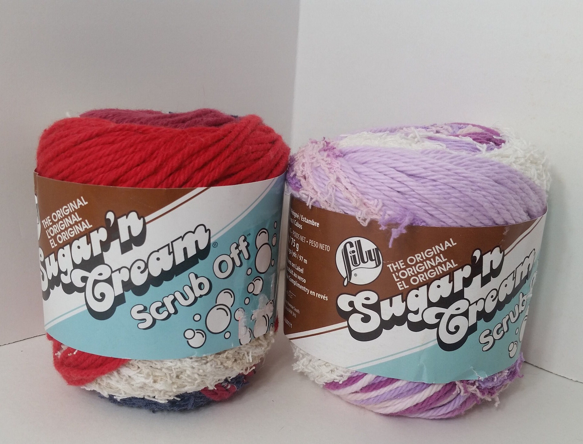 Sugar'n Cream Yarn - Ombres Guacamole