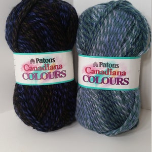 Patons Canadiana Yarn: 100% Acrylic, Discontinued Color