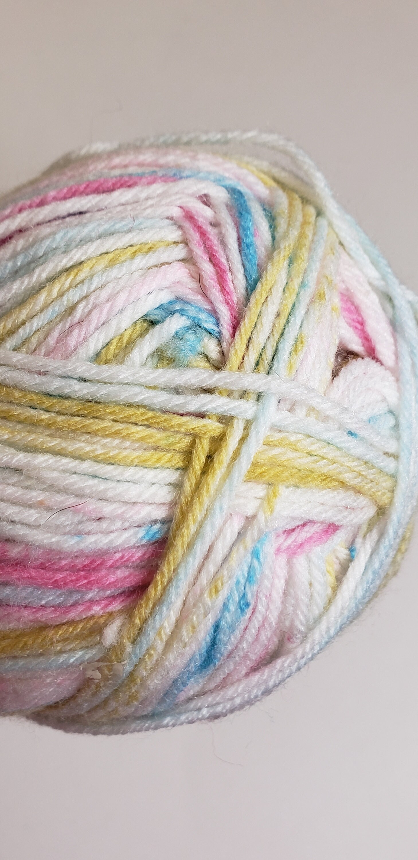 Yarn Bee Bedtime Giggles Acrylic Yarn - 3.5 Oz Skein, Medium Weight #4, Low Pill