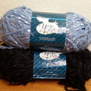 Topkapi Yarn Bee: Fuzzy Polyamide, 2 Colors