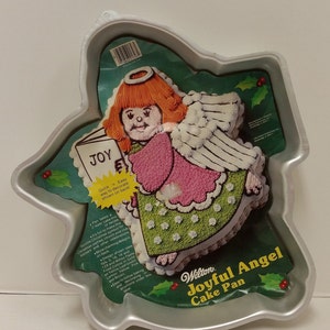 1983 Vintage New Old Wilton Joyful Angel Cake Pan #2105-2797