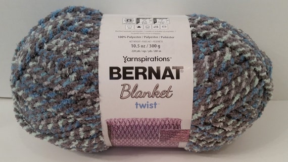 Bernat Blanket Twist Yarn-High Tide 161957-57006 
