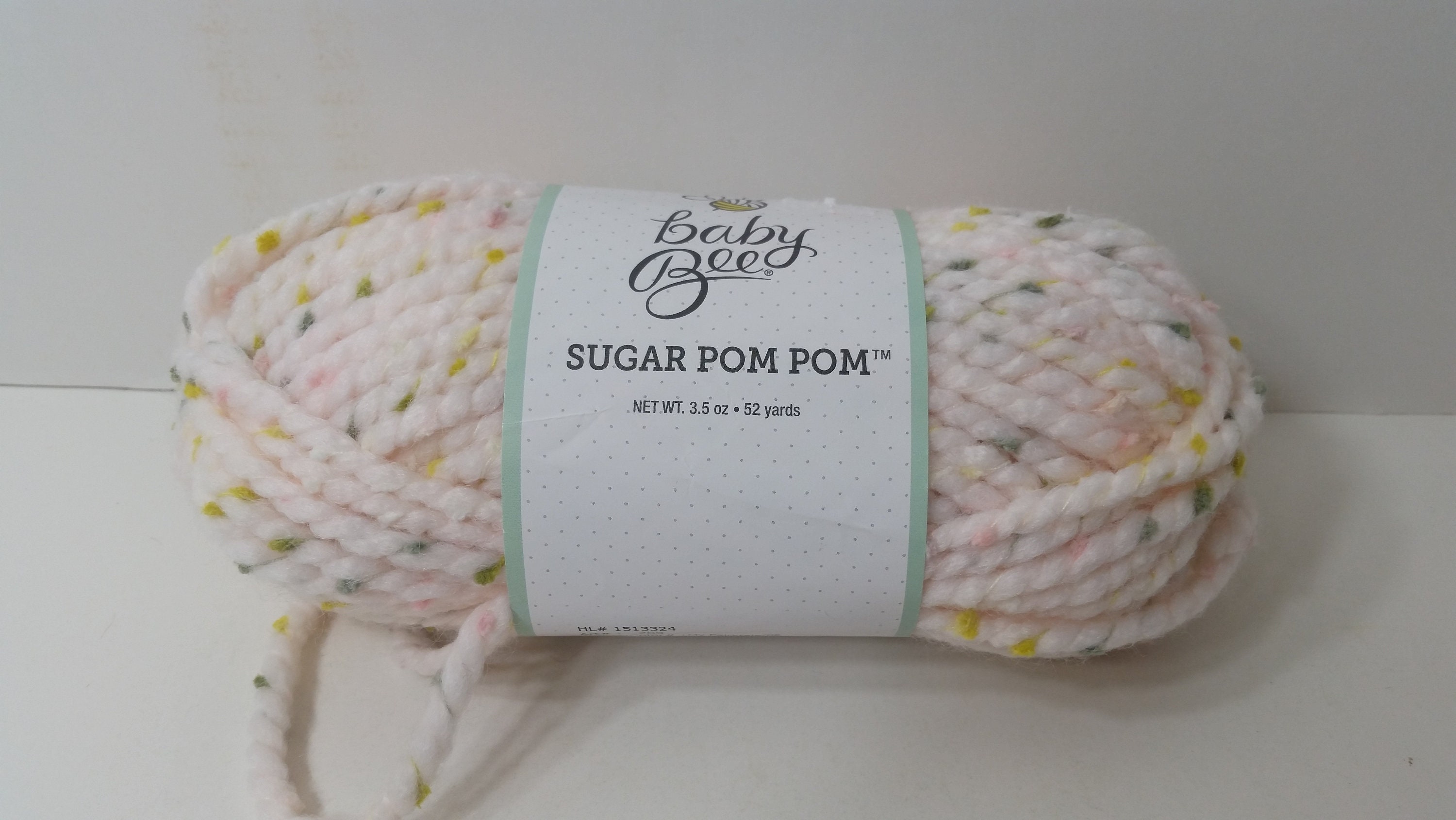 YARN (DISCONTINUED): Lot of 3 skeins (per bag) Hobby Lobby Baby Bee Hu –  Crochet by Jennifer