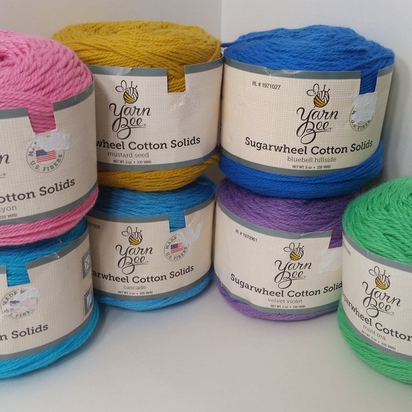 Yarn Bee Sugarwheel Yarn Etsy