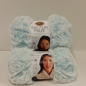 (1 Skein) Lion Brand Yarn Go for Faux Thick & Quick Bulky, Tiger :  : Home