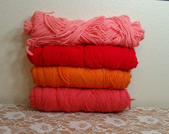 No Label Yarn, 1.5oz-3.5oz, 4 Colors to Choose, Medium 4