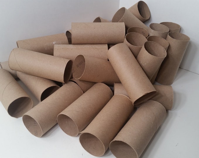 28 Cardboard Toilet Paper Tube Rolls,1 Set of 28, Cardboard Craft Tubes