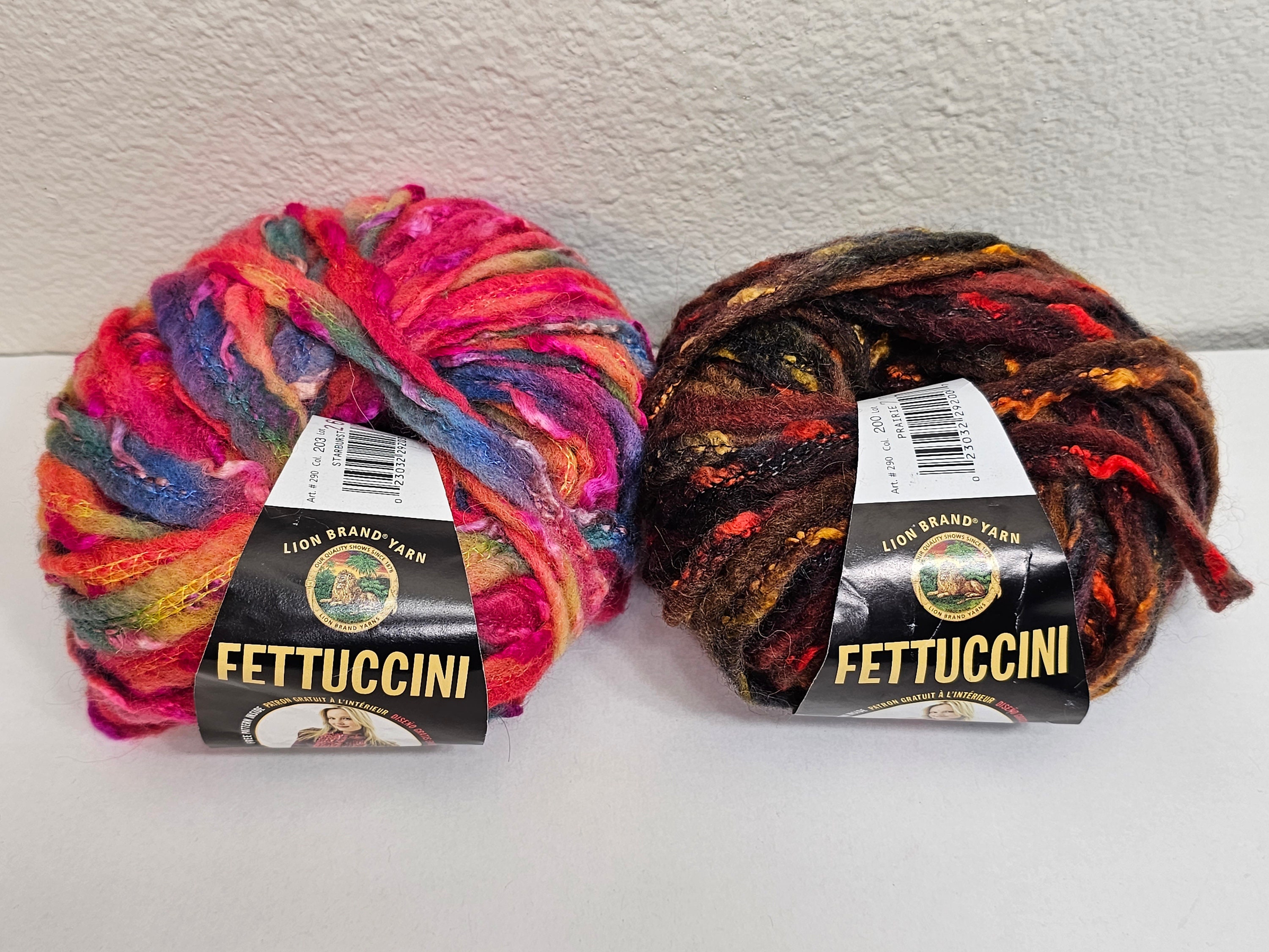 Fettuccini® Yarn - Discontinued – Lion Brand Yarn
