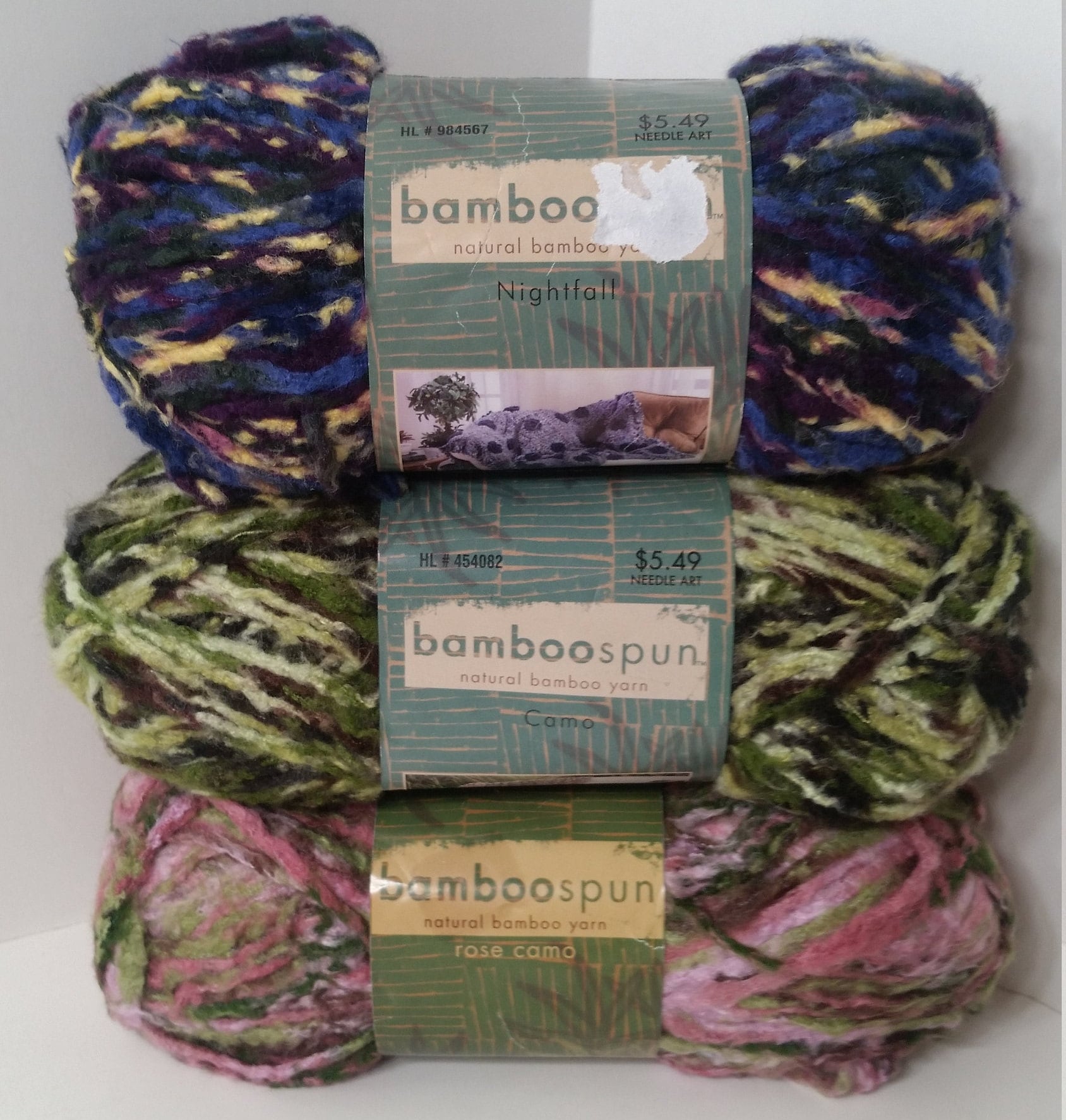 10 Pack of Bamboo Yarn Balls