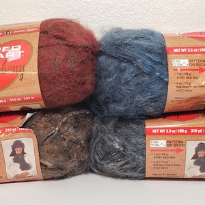 Symfoniegaren rood hart, 3,5 oz, 310 jaar, 100% acryl
