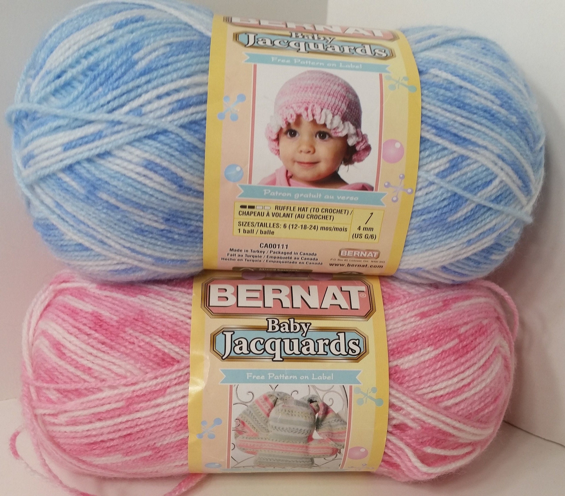 Bernat Baby Jacquards Florals Yarn atelieryuwa.ciao.jp