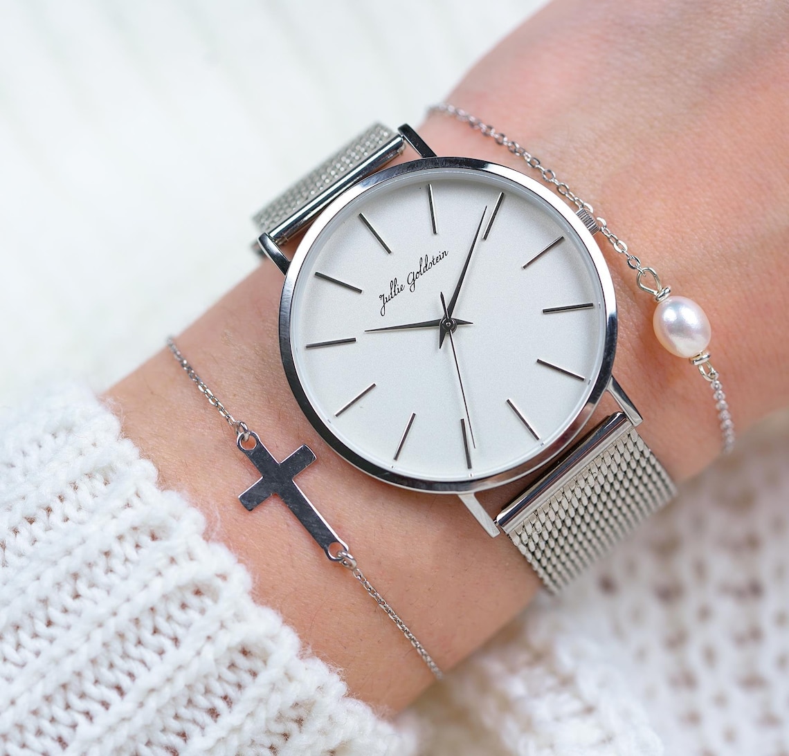 Silver Mesh Women's Watch Large Face Women's Watch Etsy UK Silver Mesh Women's Watch Large Face Women's Watch Etsy UK