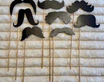 Premium Mustache Photo Booth Props-Fully Assembled