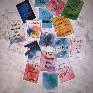 Notes d'amour | Notes de mallette | Notes de déjeuner | Notes pour les amoureux | Notes de la Saint-Valentin | Mini notes d'amour | Cartes d'amour | Notes d'amour pour adultes image 8