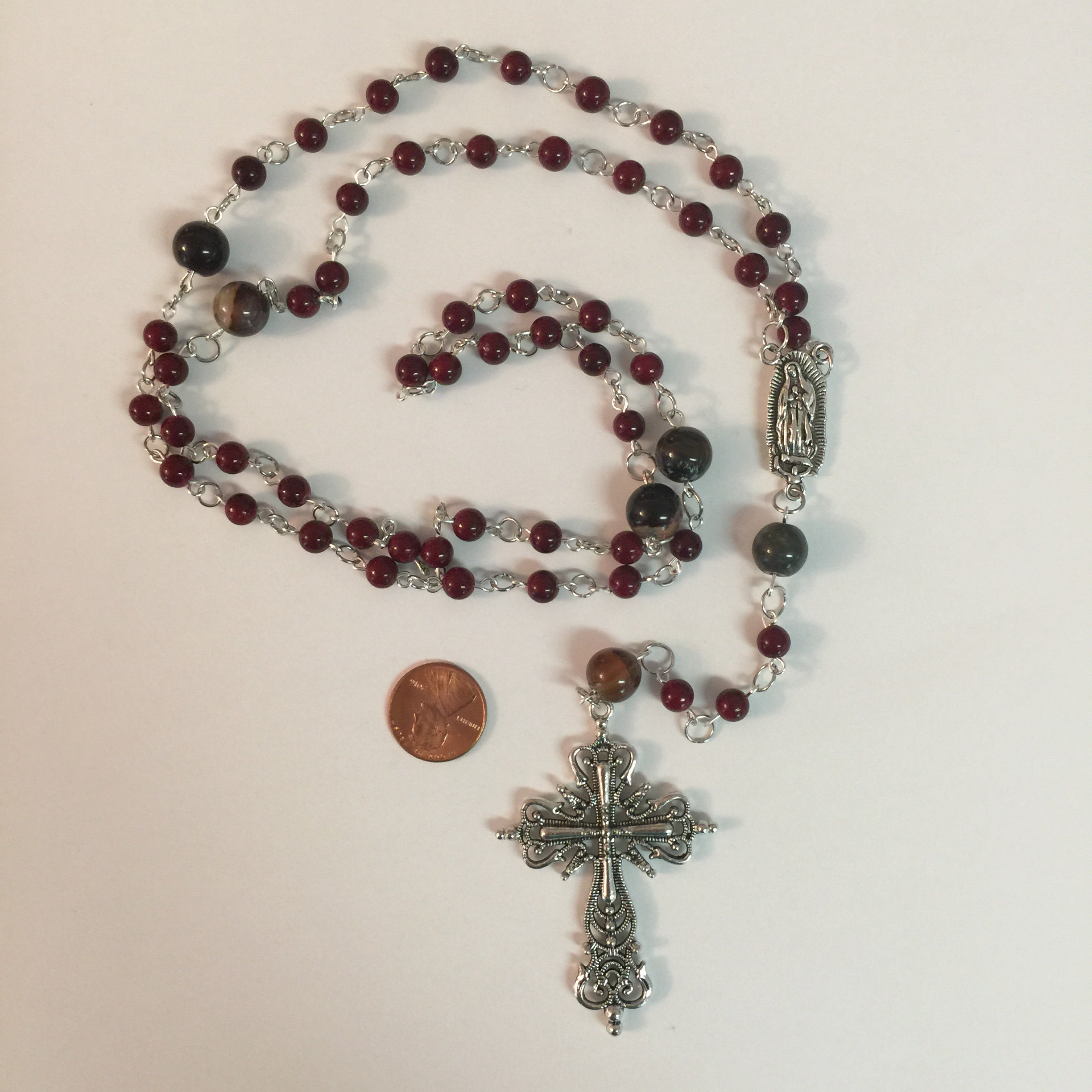 Beaded Rosary Traditional Rosary Rosaries Rosary Beads Etsy