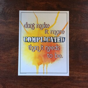 Digital Office Art // Instant Download Print // Office Quote Art // Digital Quote Art // Office Wall Art // Dorm Room Art / INSTANT DOWNLOAD