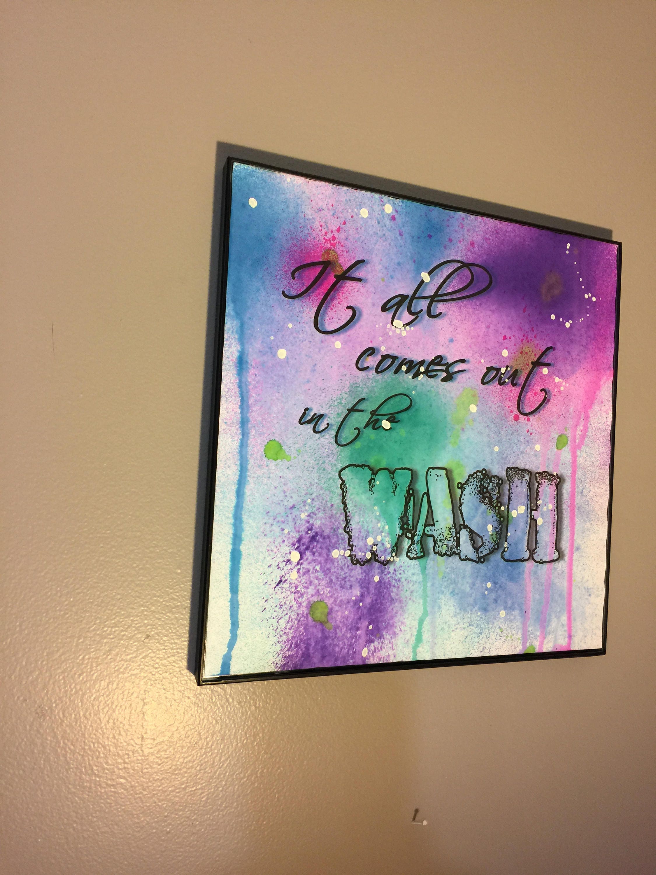 Laundry Room Art // Laundry Room Decor // Home Decor // Etsy