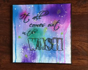 Laundry Room Art // Laundry Room Decor // Home Decor // Housewarming Gift // Laundry Room Wall Art // Wall Art // Wash Room Art