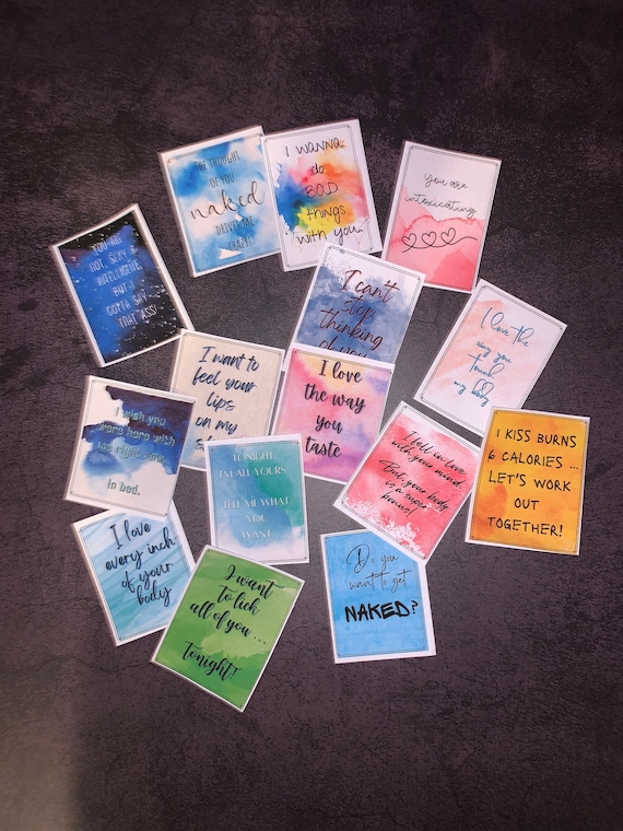 Love Notes | Briefcase Notes | Lunch Notes | Notes for Lovers | Valentine's Notes | Mini Love Notes | Love Cards | Adult Love Notes
