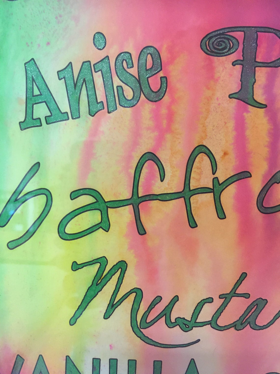 Kitchen Art // Herb Art // Kitchen Decor // Housewarming Gift Etsy