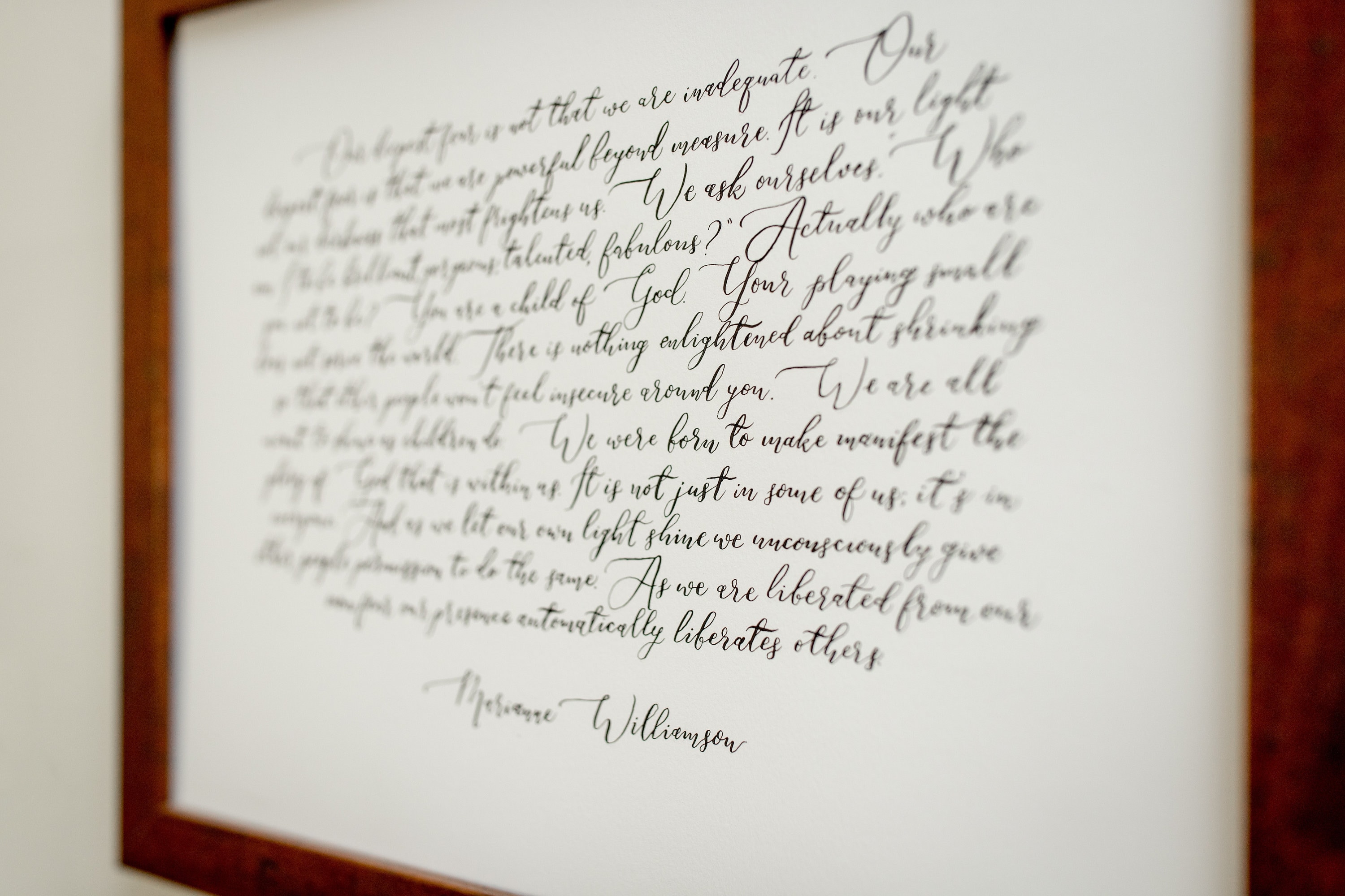71-90 Words / Custom Calligraphy - Etsy