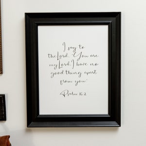 21-30 words / Custom Calligraphy