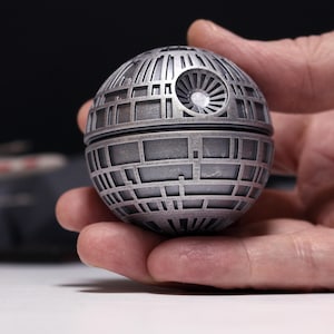 Black Star Ring Box - Sci Fi Wedding Proposal, Geeky Engagement