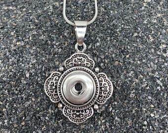 Antique 12mm Necklace for 12mm Snap