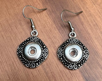 Earring snap base 12mm ,