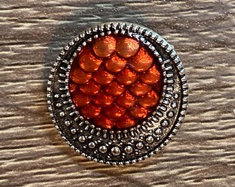 Snap Button Charm: 18mm-20mm DIY Jewelry