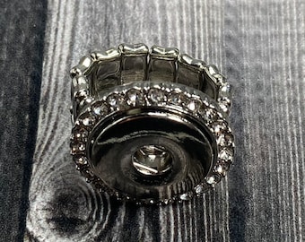 Snap Jewelry, Snap button ring 18-20 mm