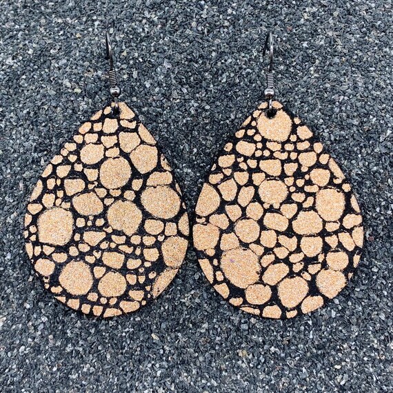 Handmade Leather Earrings Lightweight Earrings womens jewelry magnolia joanna gaines earrings womens earrings simple