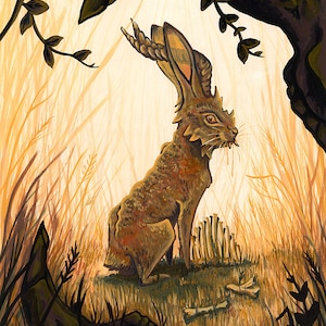 The Jackalope Print