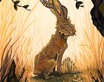 The Jackalope Print