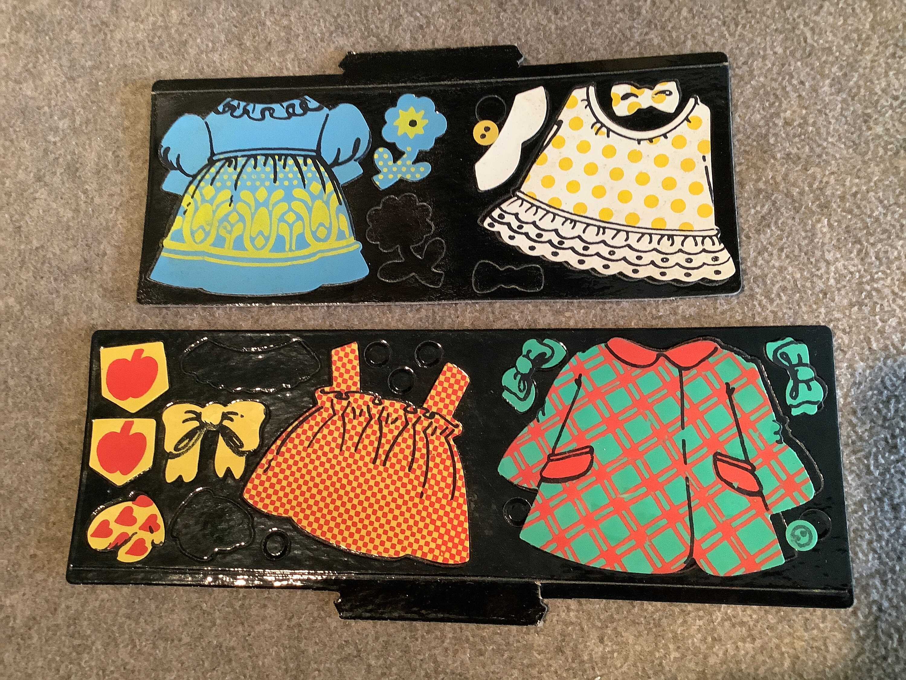 Raggedy Ann Dressup Kit Colorforms Doll Set in Original Box Etsy