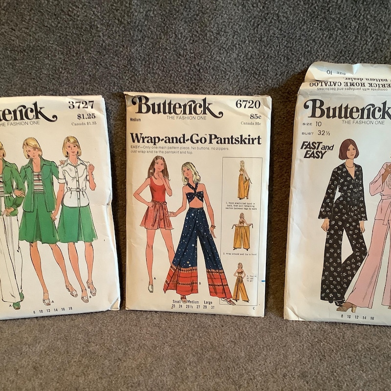 Butterick Seventies - Etsy