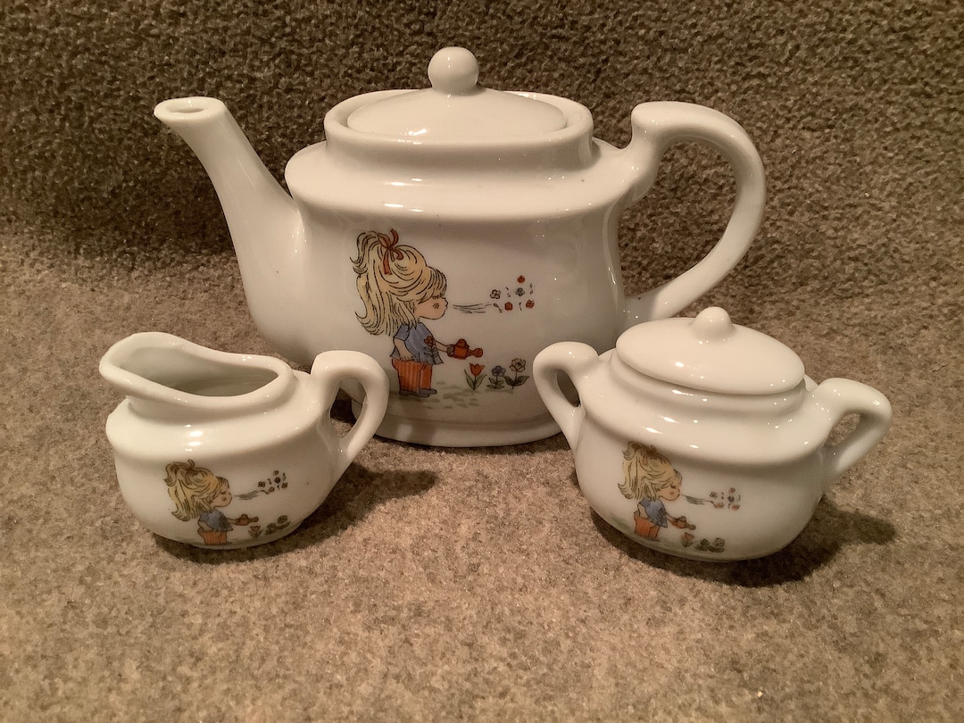 Vintage Toy Tea Set Made in Japan Etsy