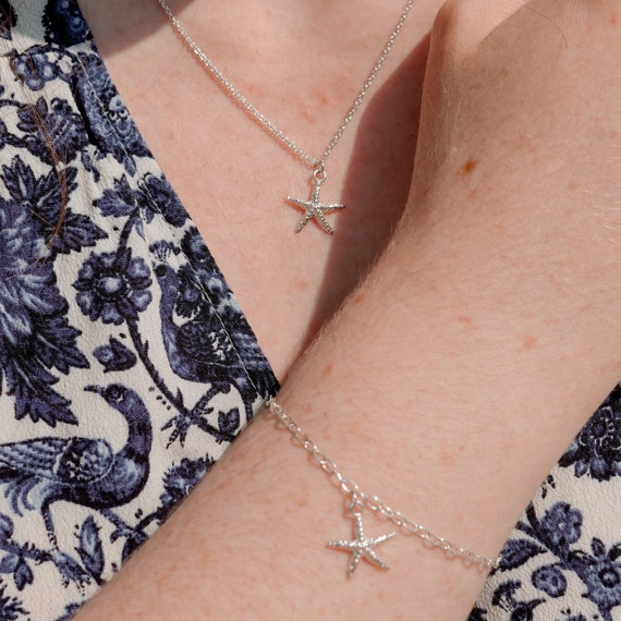 Starfish bracelet silver discount