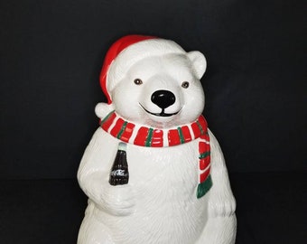 coca cola polar bear moletom com capuz