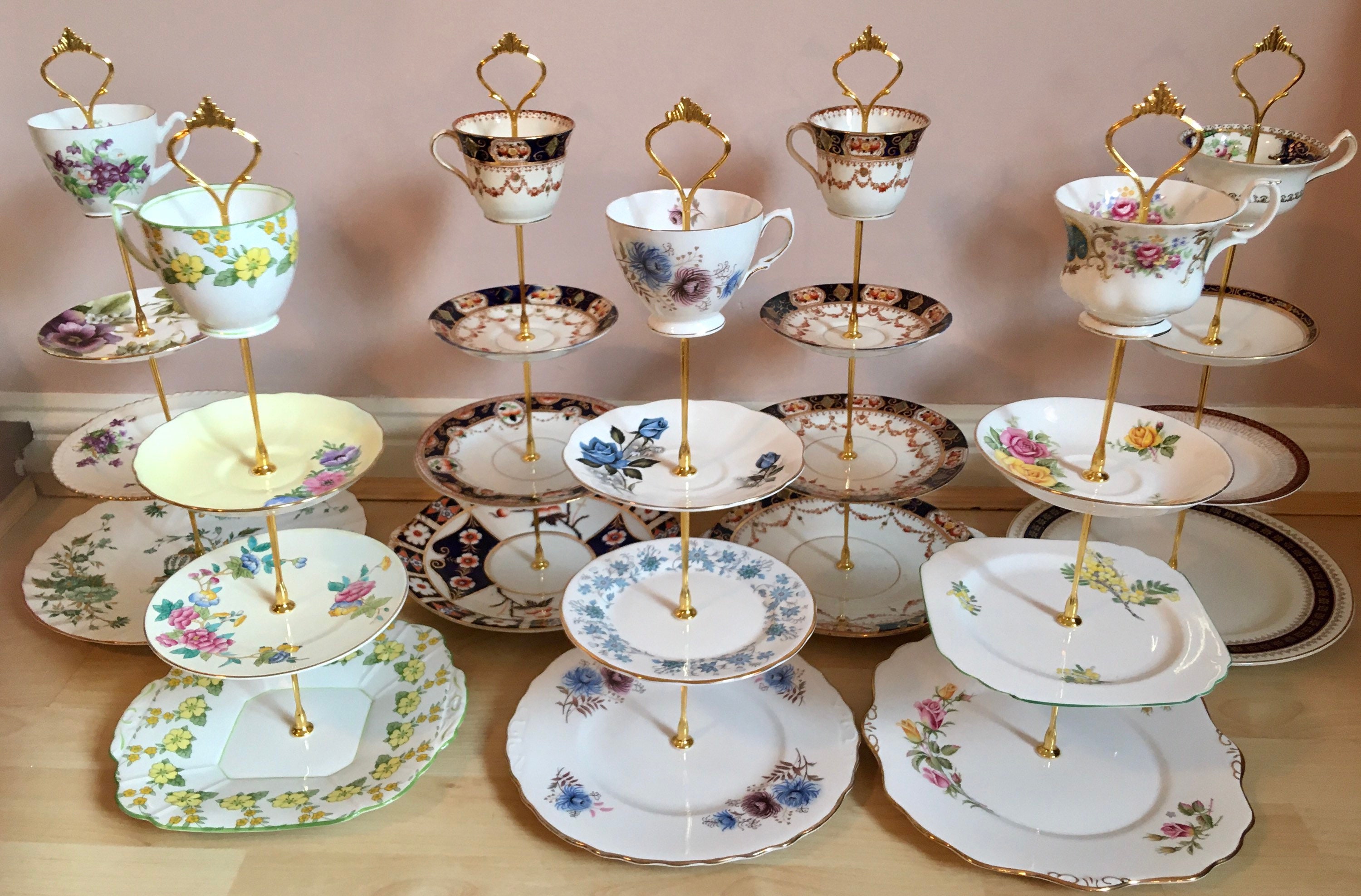 Vintage Four Tier Cake Stand 1