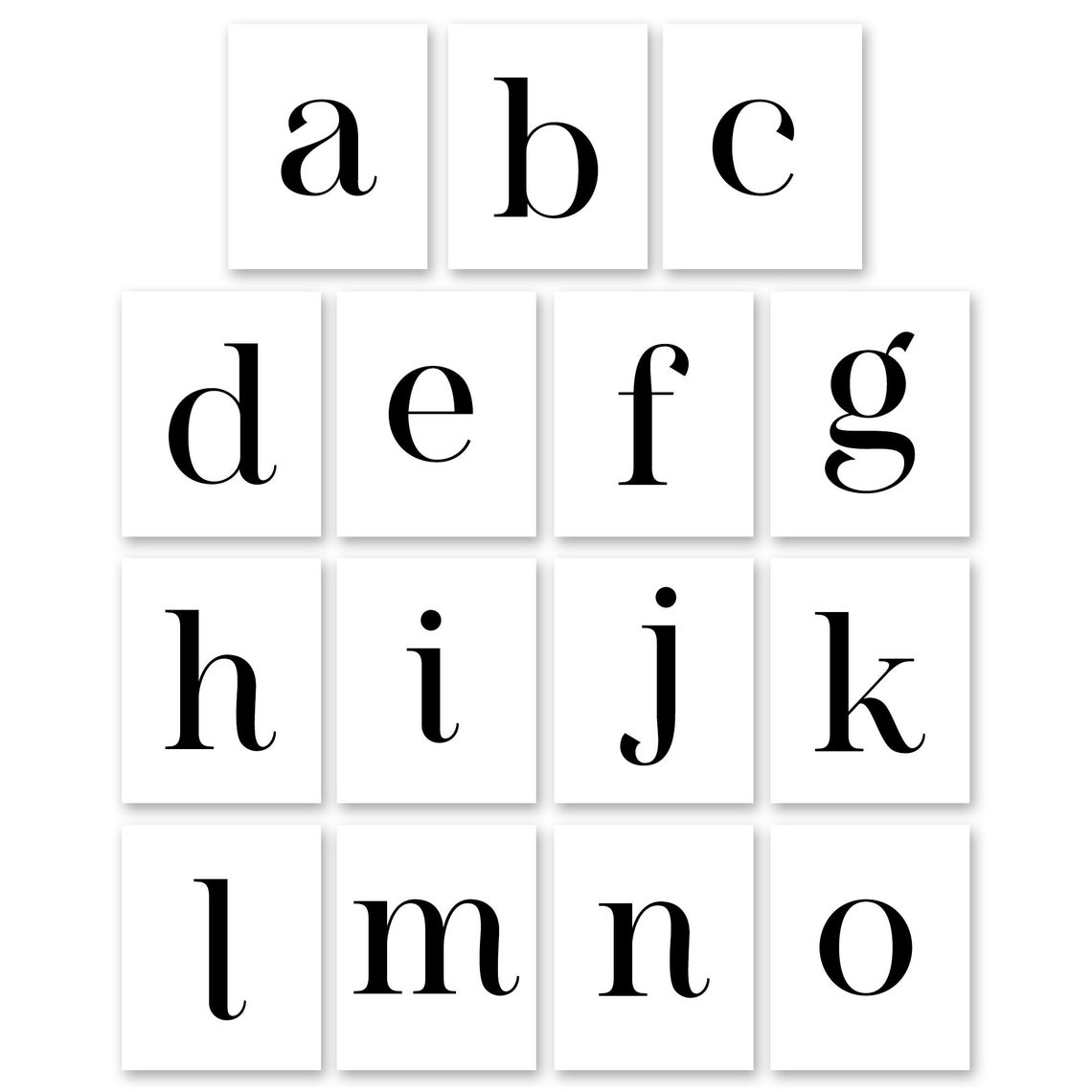 Printable Letter Letter Sign Printable Wall Art Letters Etsy