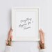 Everything Happens for A Reason Print Motivational Poster - Etsy